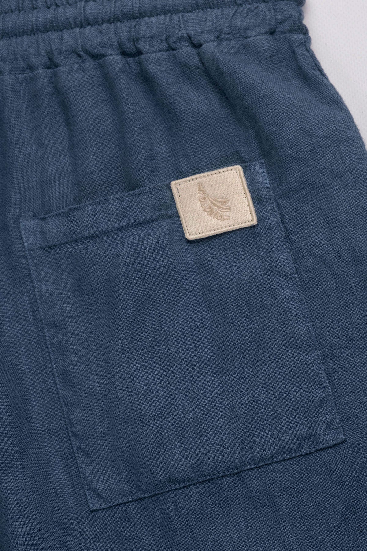 Premium Linen Pants in Indigo