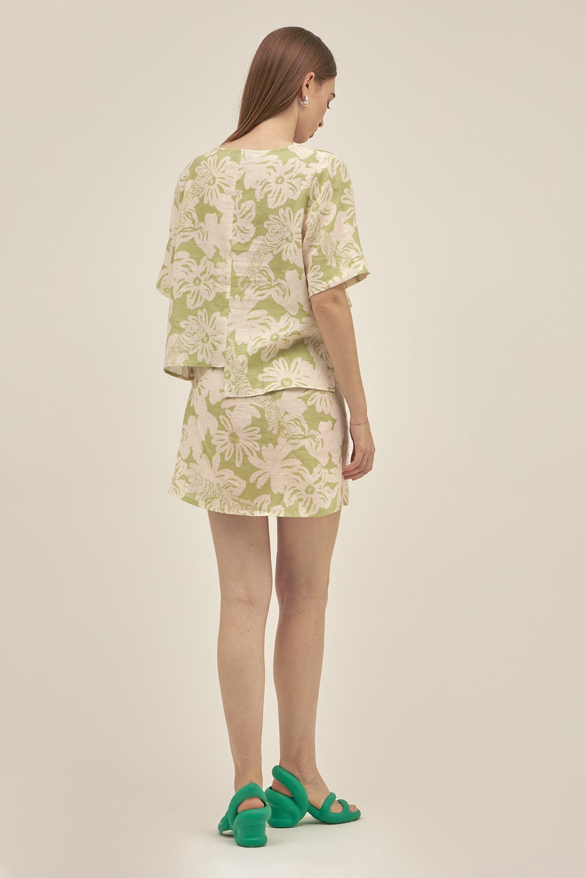 Fefe Top in Jungle Green