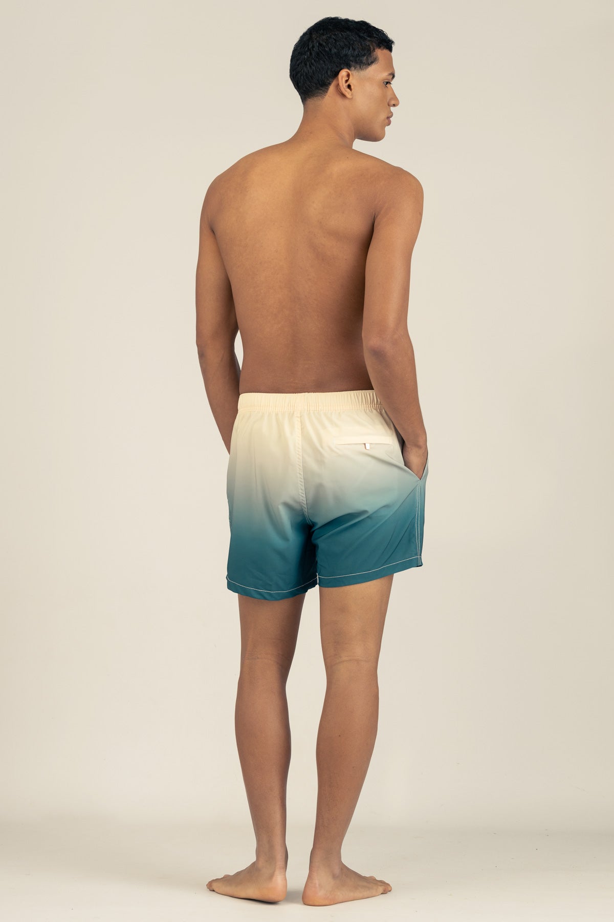 Classic Swim Trunks in Gradient
