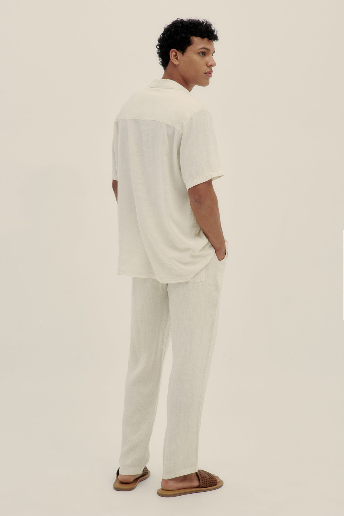 Camisa Camper Boxy Crema - Polonio