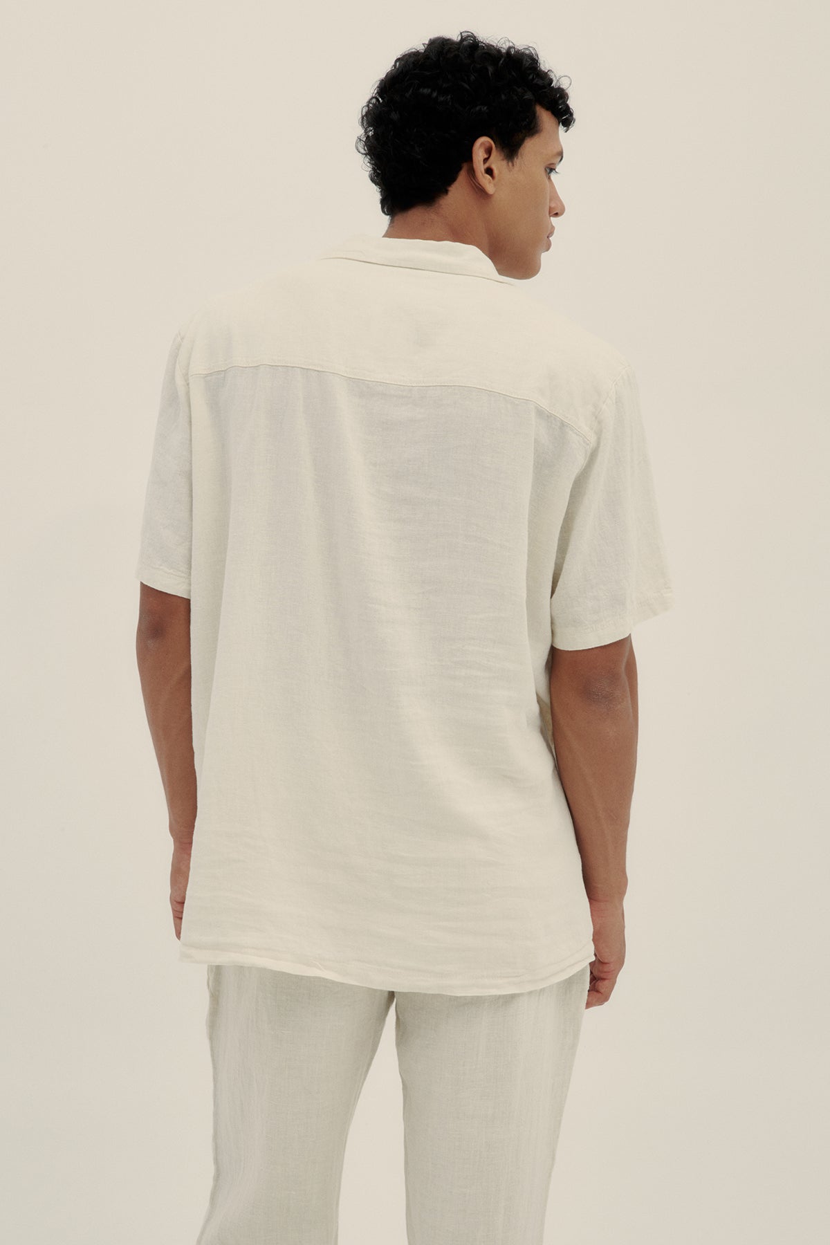 Camisa Camper Boxy Crema - Polonio