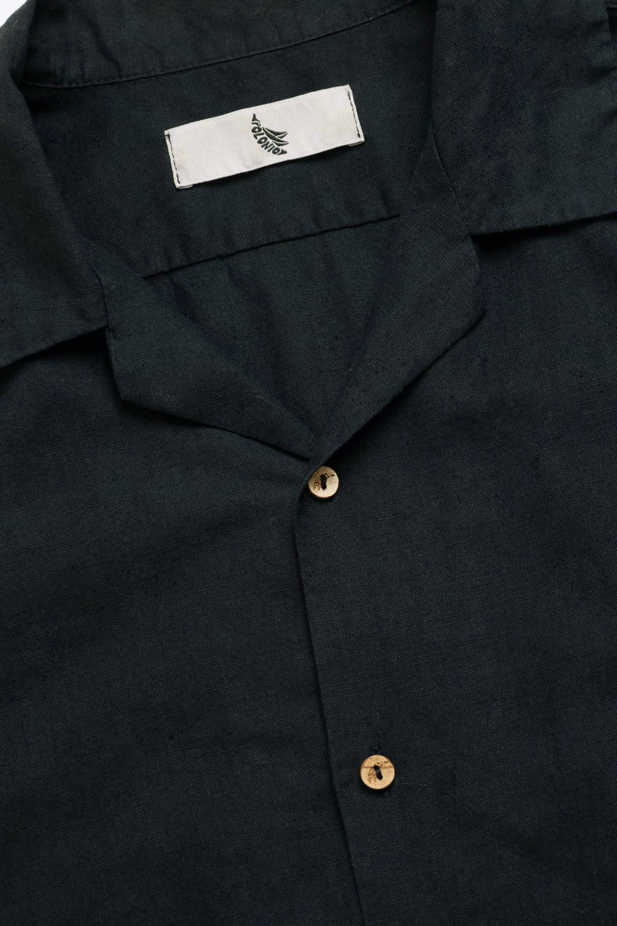 Camisa Camper Boxy Negro - Polonio