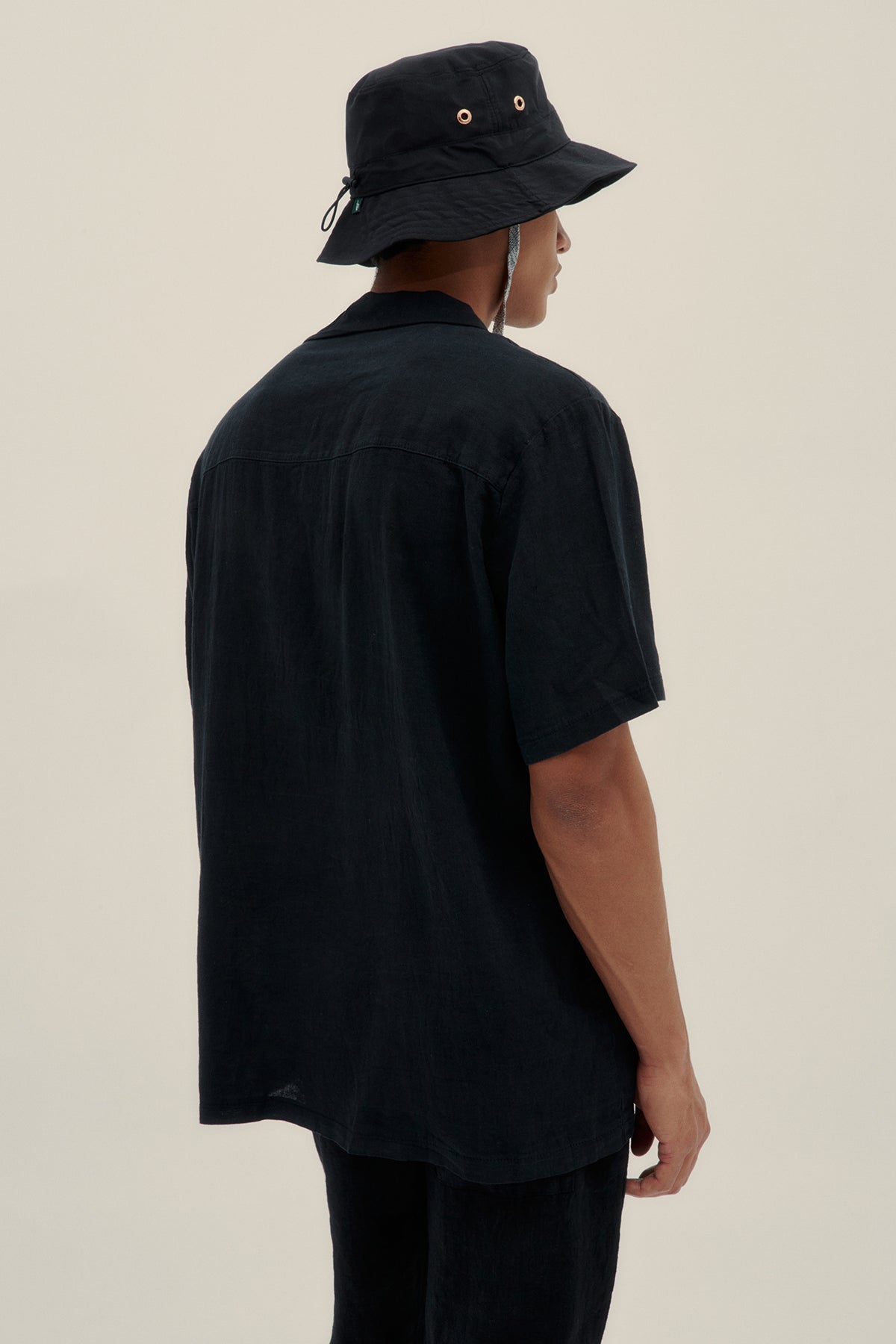 Camisa Camper Boxy Negro - Polonio