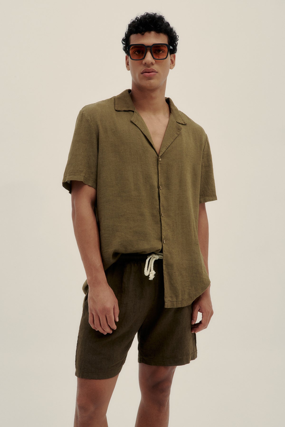 Camisa Camper Boxy Verde - Polonio