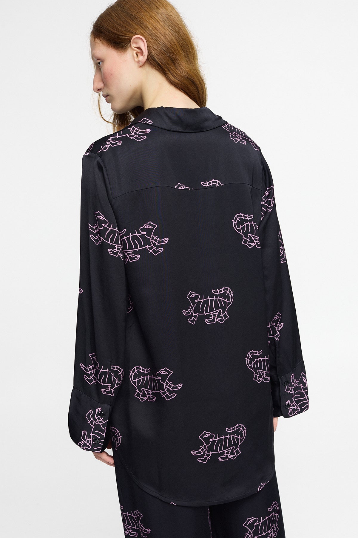 Camisa Marti Tigress Negro - Polonio
