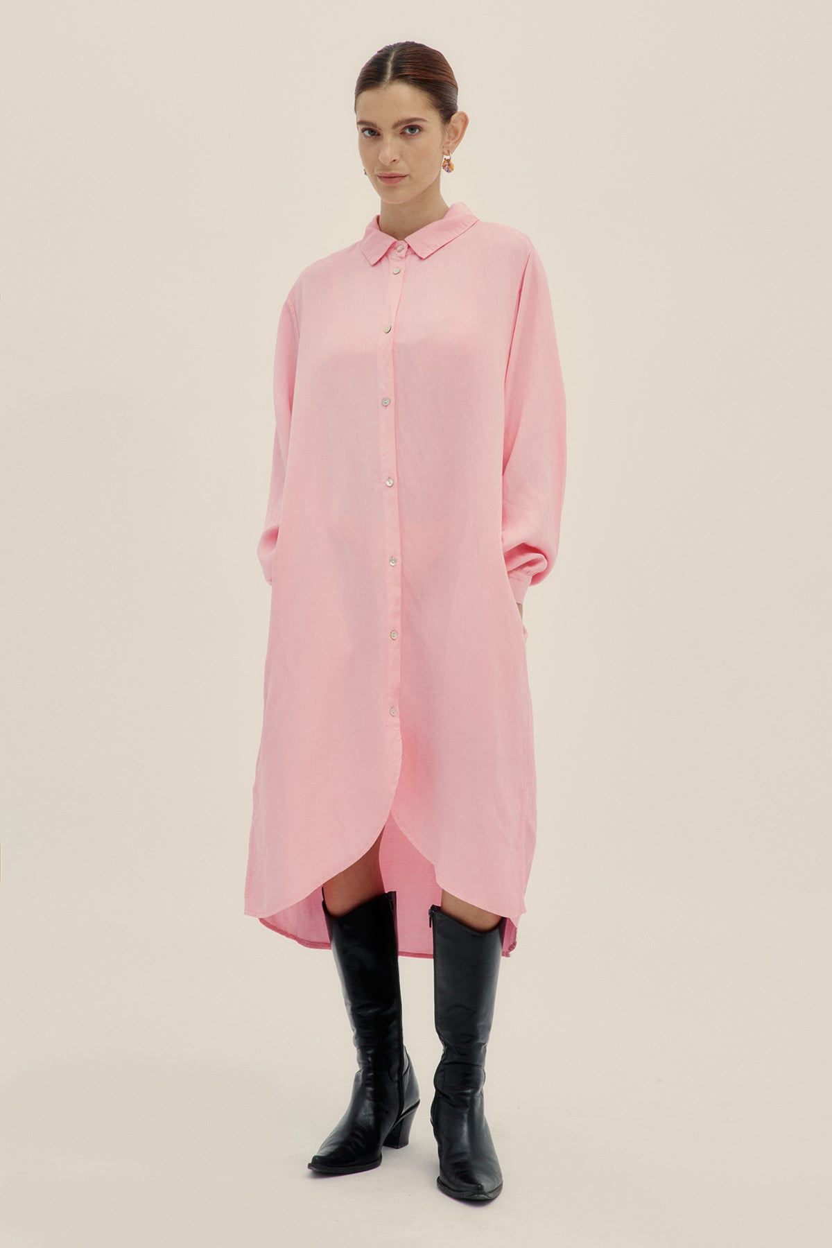 Camisola Larga Bubblegum - Polonio