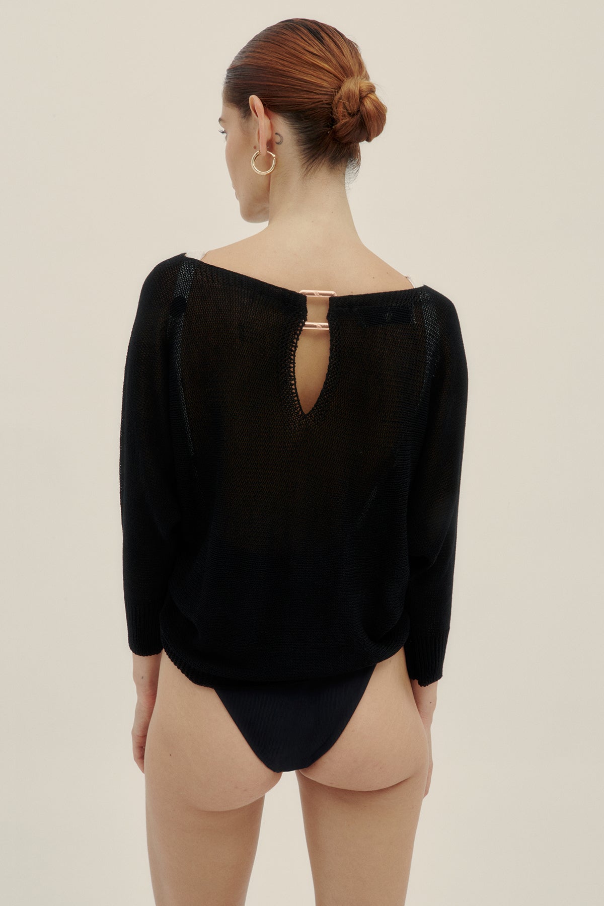 Lu Ring Jersey Negro - Polonio