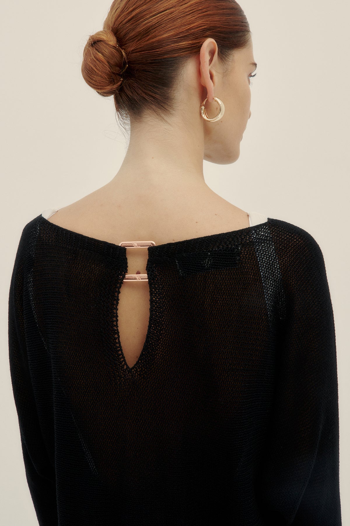 Lu Ring Jersey Negro - Polonio