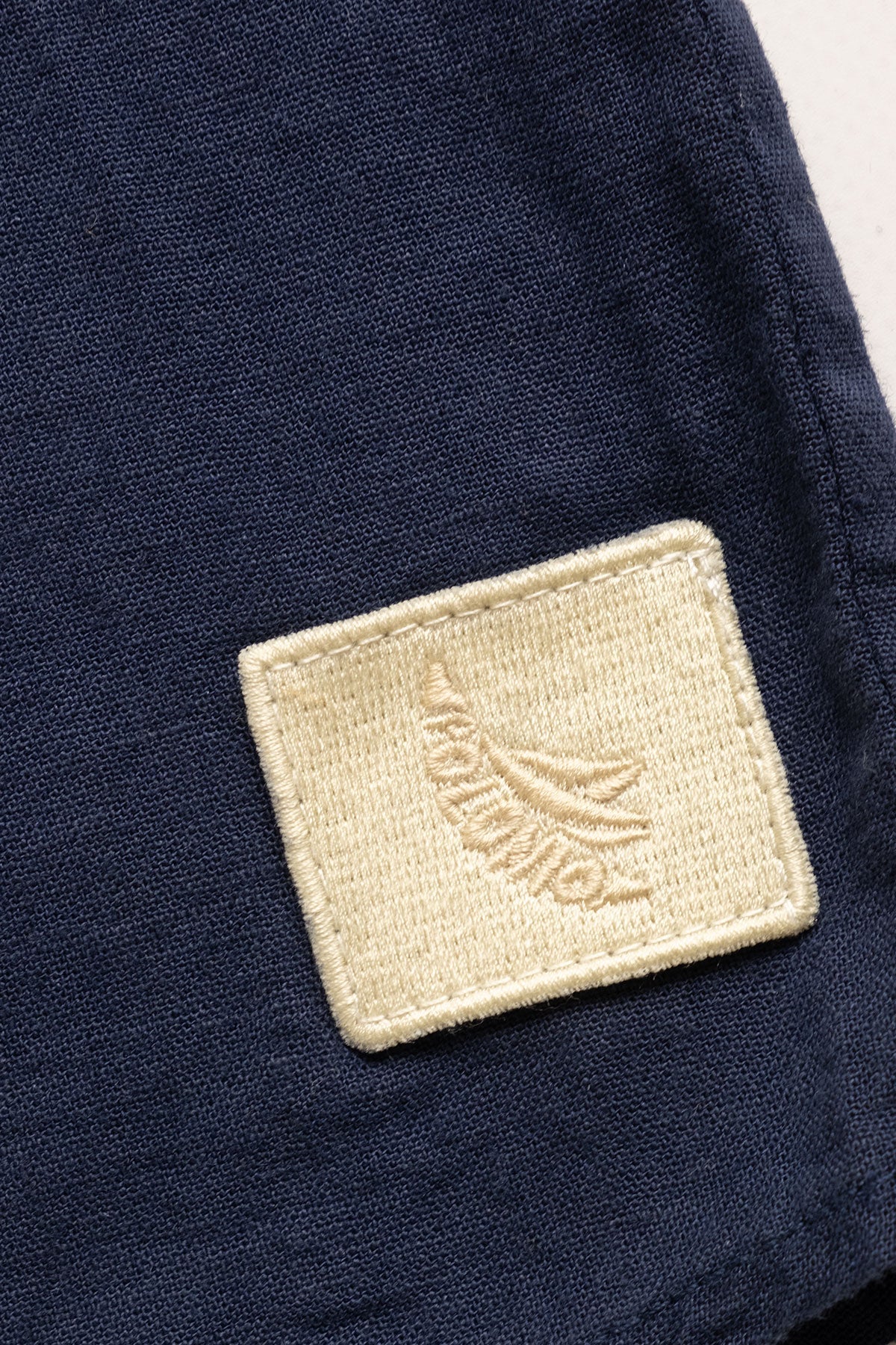Long Sleeve Linen Cotton Shirt in Oceano
