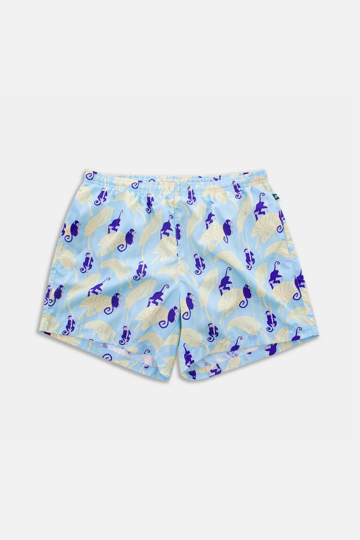 Sky Bamboo Runner Swim Trunks - Polonio