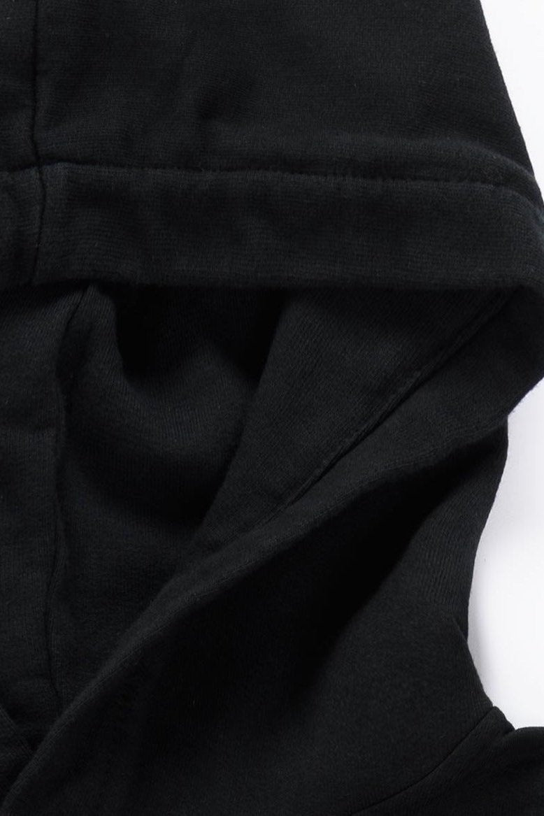 Sudadera Capucha Algodón Negro - Polonio