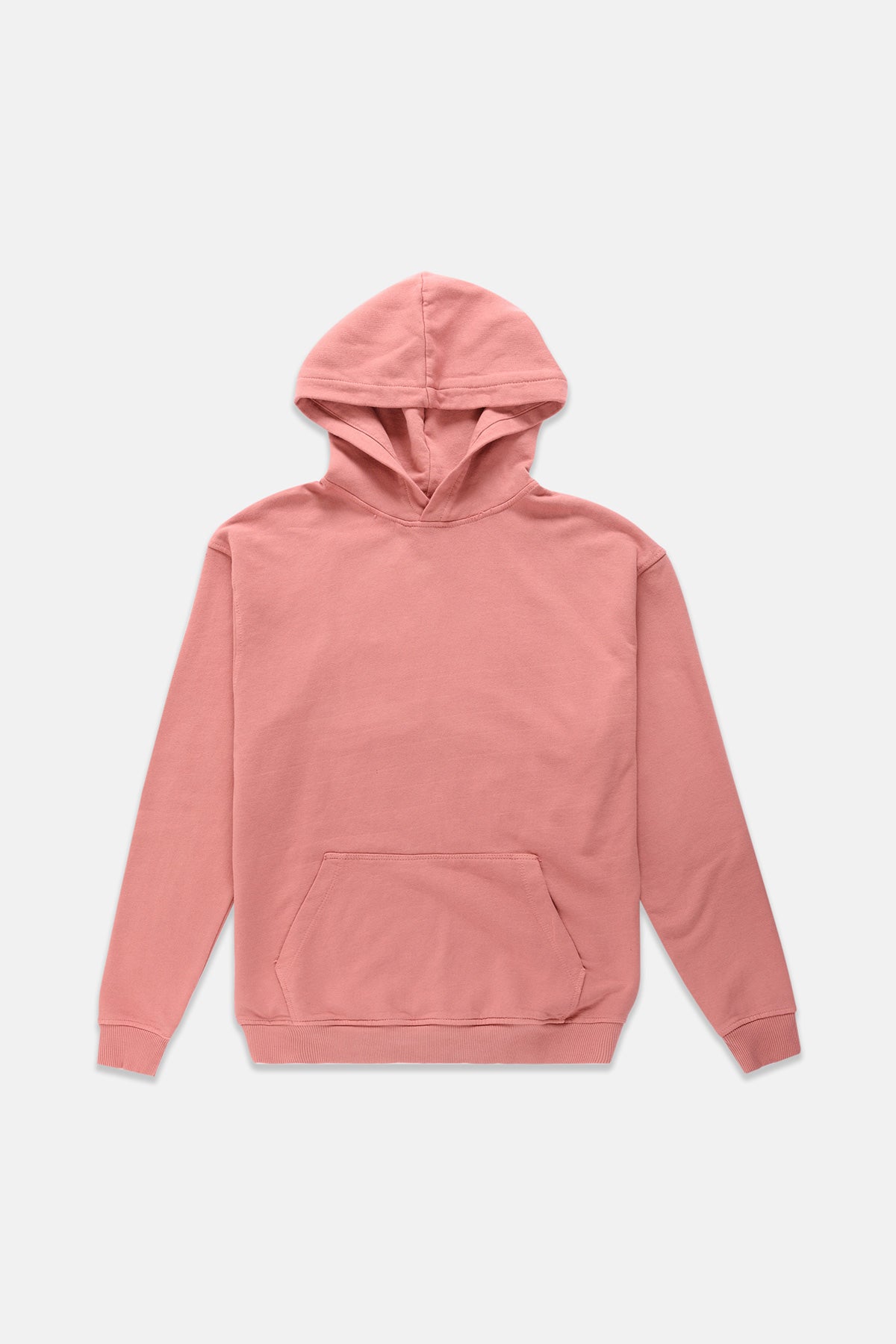 Sudadera Capucha Algodón Rosa - Polonio