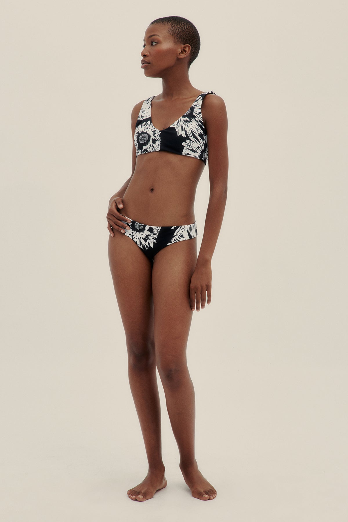 Top Bikini Amaya Jelly Black - Polonio
