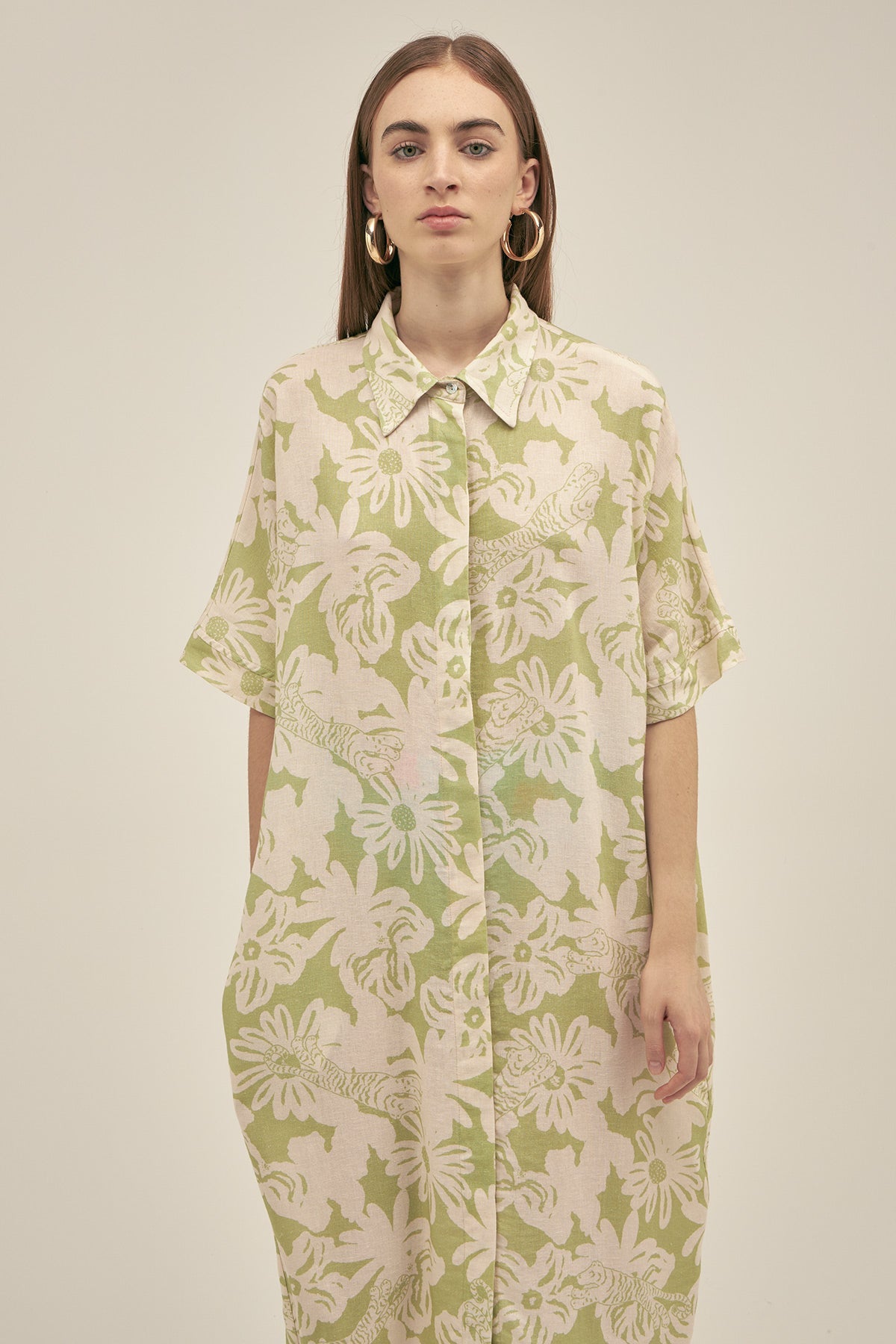 Vestido Marie Jungle Green - Polonio