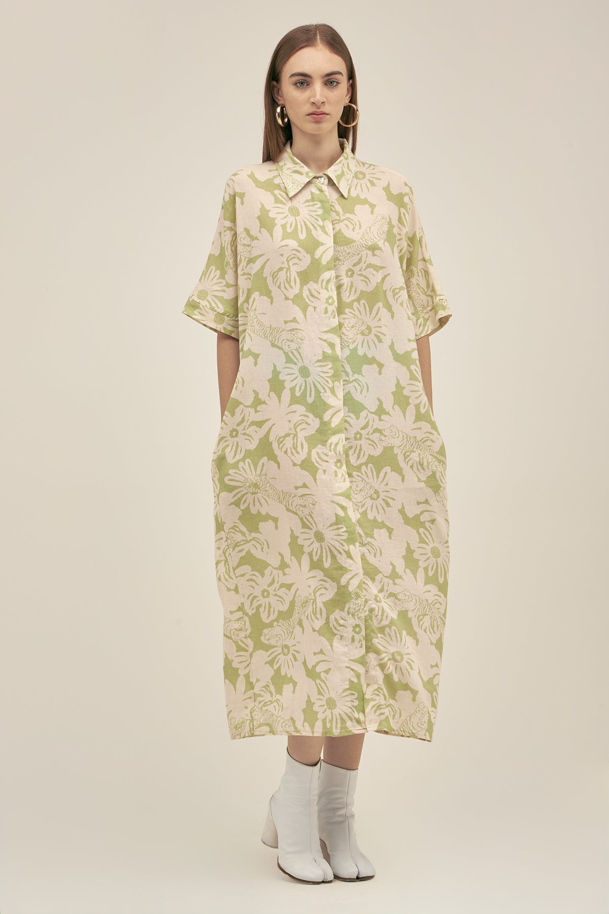 Vestido Marie Jungle Green - Polonio