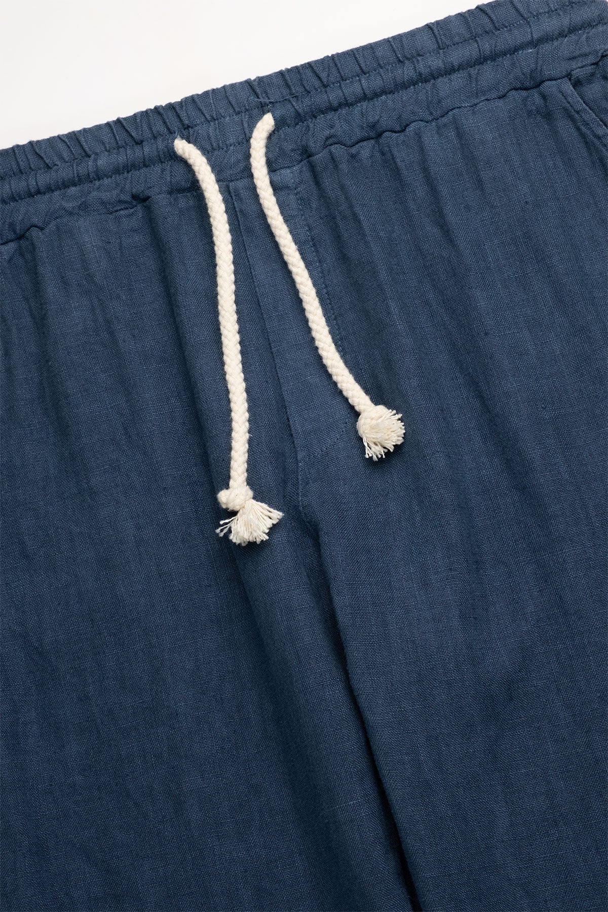 Premium Linen Pants in Indigo