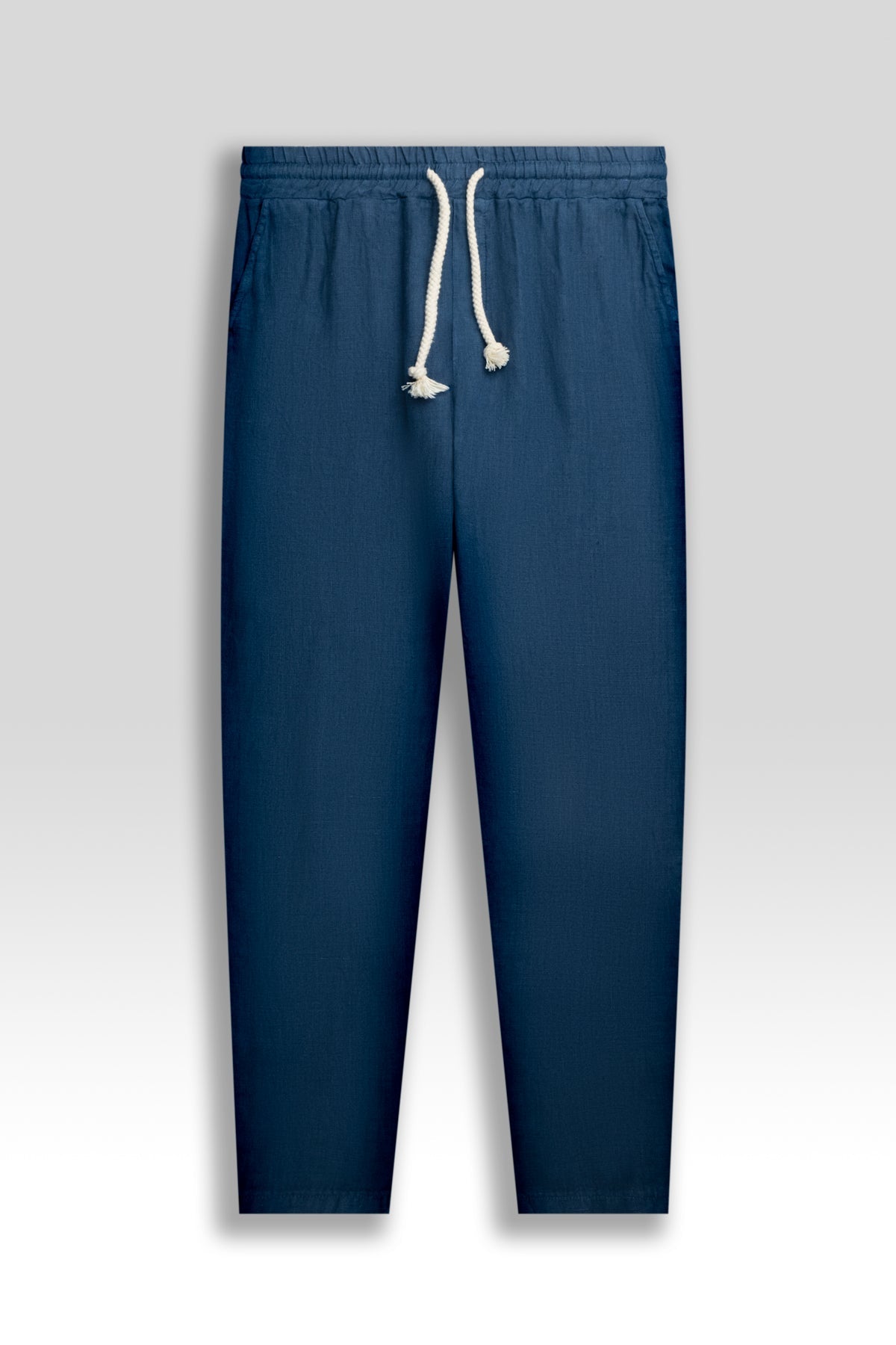 Premium Linen Pants in Indigo