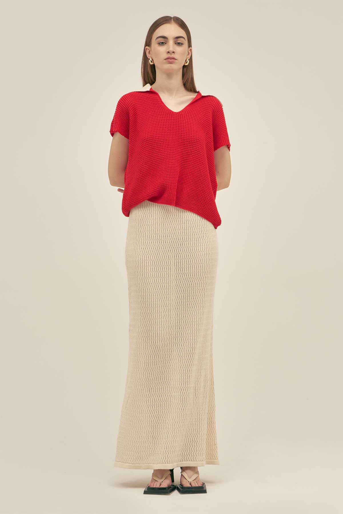 Lu Knit Top in Sol