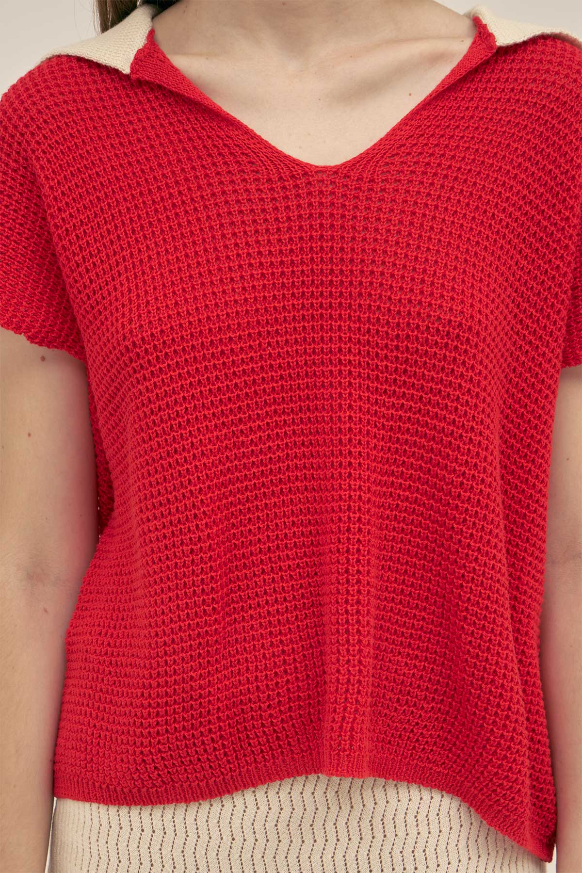 Lu Knit Top in Sol
