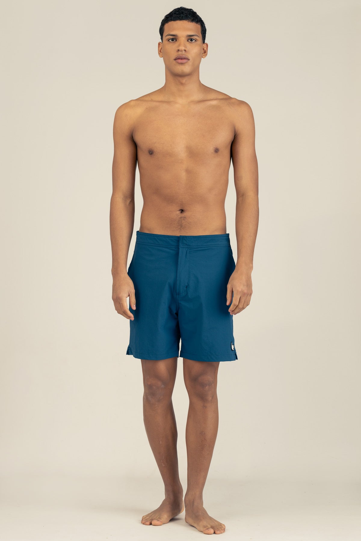 The Josh Swim Trunks in Petrol