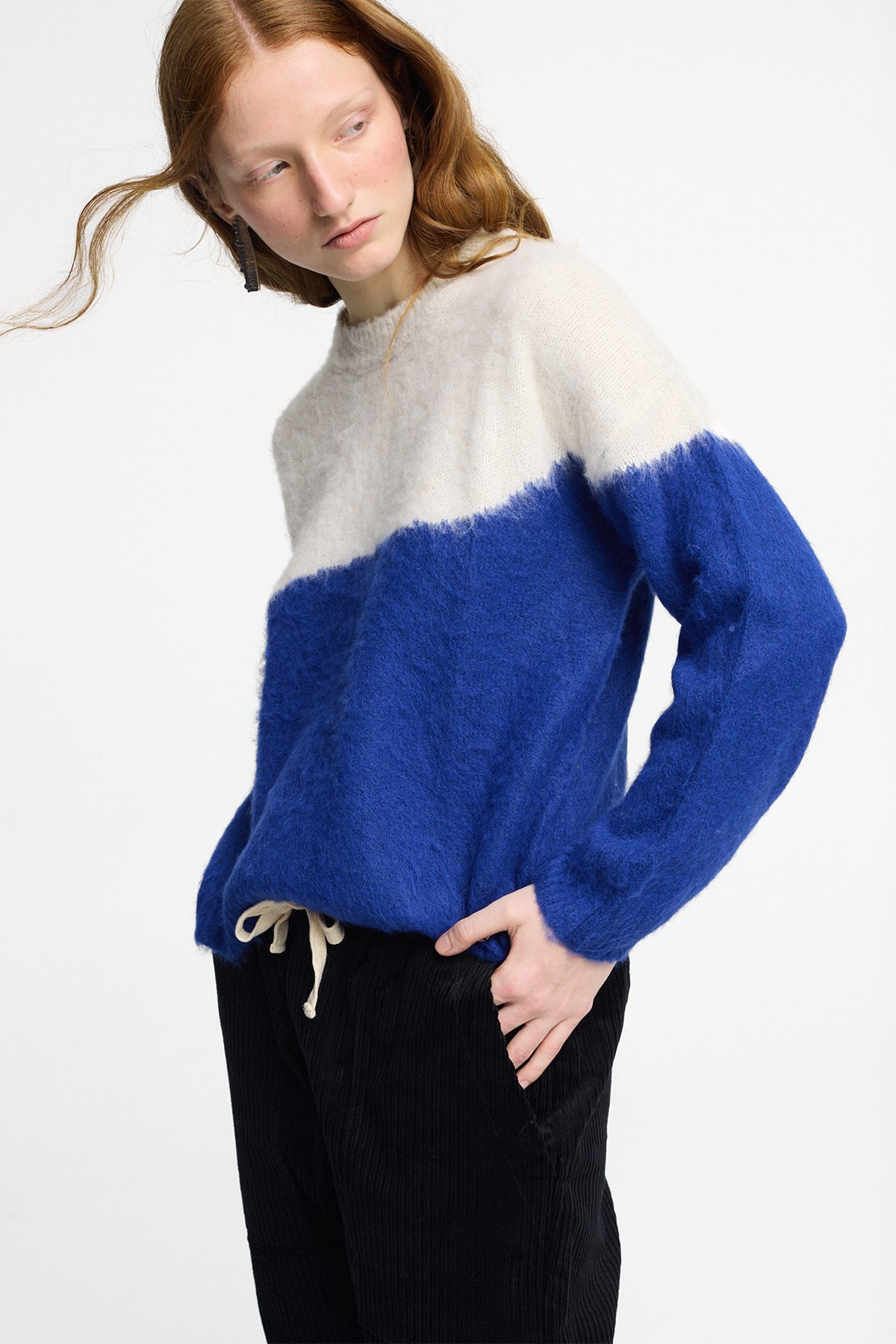 Nicky Sweater Oceano - Polonio