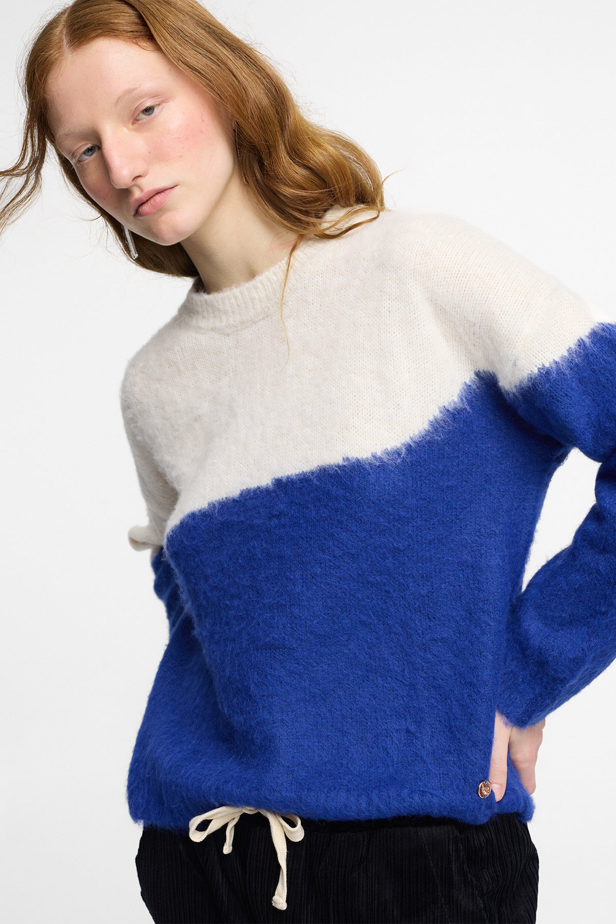 Nicky Sweater Oceano - Polonio