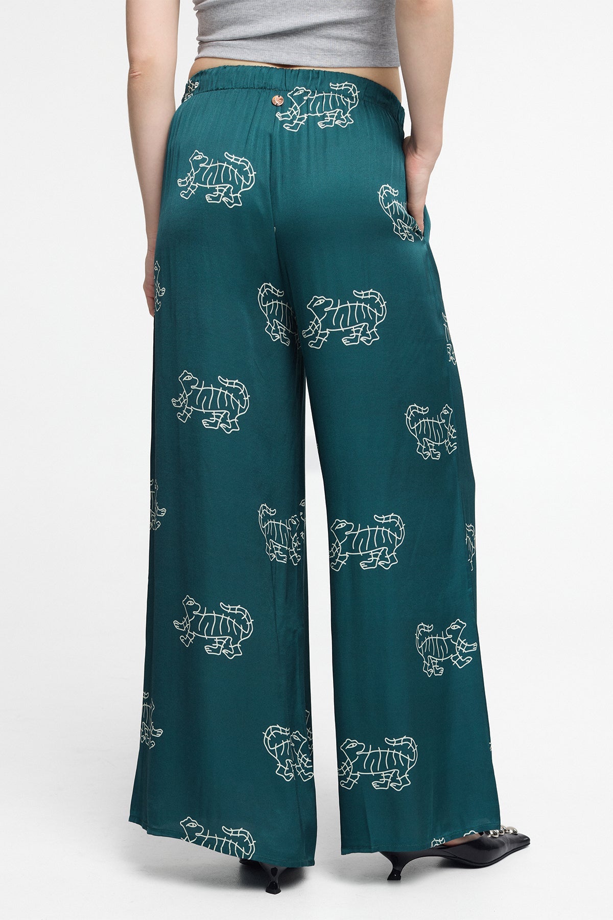 Pantalón Marti Tigress Petrol - Polonio
